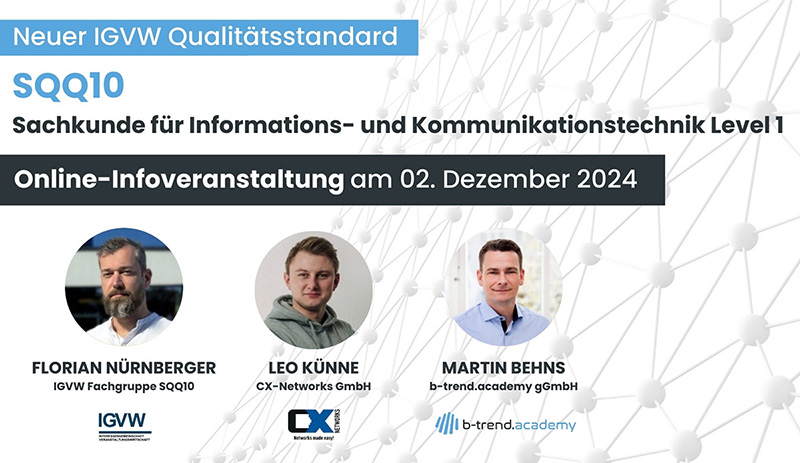 SQQ10 ICT | Infoveranstaltung